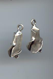 Thai Karen Hill Tribe Silver Pendants Little Bud Flower Pendant NS221