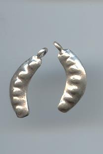 Thai Karen Hill Tribe Silver Pendants Garden Pea Pendant NS222