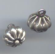 Thai Karen Hill Tribe Silver Pendants Bud Lotus Pendants NS260