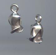 Thai Karen Hill Tribe Silver Pendants Bud Rose Pendant NS264