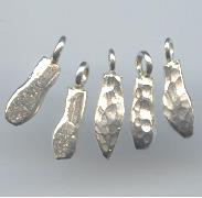 Thai Karen Hill Tribe Silver Pendants Hammered Pendant NS288