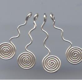 Thai Karen Hill Tribe Silver Pendants NS366