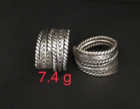Thai Karen Hill Tribe Silver Ring 20RR012