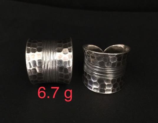 Thai Karen Hill Tribe Silver Ring 20RR041