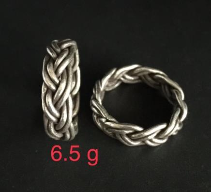 Thai Karen Hill Tribe Silver Ring 20RR072