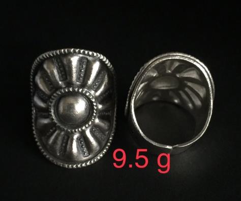 Thai Karen Hill Tribe Silver Ring 20RR076