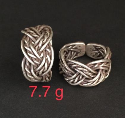 Thai Karen Hill Tribe Silver Ring 20RR105