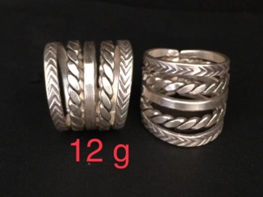 Thai Karen Hill Tribe Silver Ring 20RR114