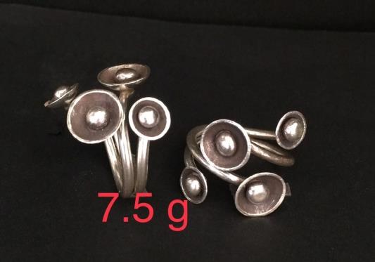 Thai Karen Hill Tribe Silver Ring 20RR184
