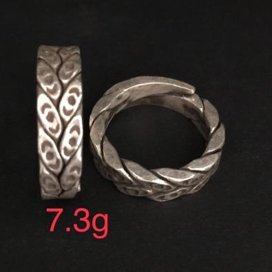 Thai Karen Hill Tribe Silver Ring 20RR191