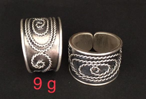 Thai Karen Hill Tribe Silver Ring 20RR201