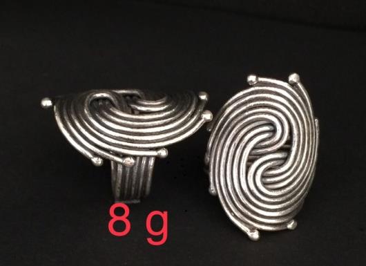 Thai Karen Hill Tribe Silver Ring 20RR205