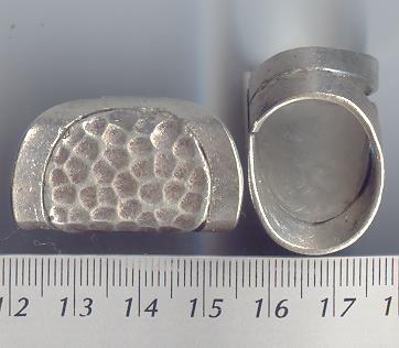 Thai Karen Hill Tribe Silver Hammered Ring RR080 