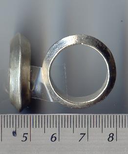 Thai Karen Hill Tribe Silver Plain Round Ring RR109 