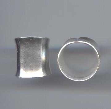 Thai Karen Hill Tribe Silver Plain Ring RR168 
