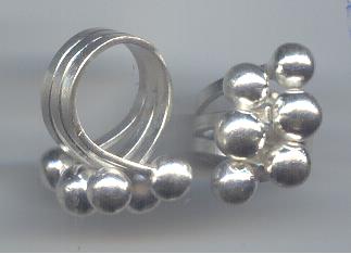 Thai Karen Hill Tribe Silver Ring RR210