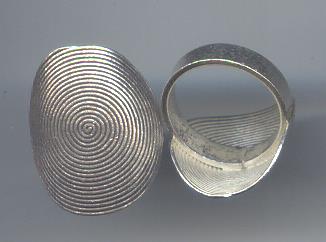 THAI KAREN HILL TRIBE SILVER RING RR214