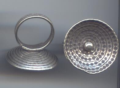 Thai Karen Hill Tribe Silver Ring RR223