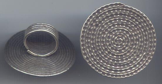 Thai Karen Hill Tribe Silver Ring RR225
