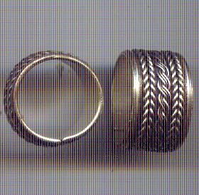 Thai Karen Hill Tribe Silver Ring RR297