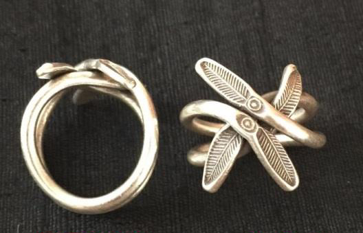 Thai Karen Hill Tribe Silver Ring RR309