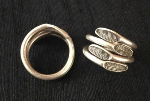 Thai Karen Hill Tribe Silver Ring RR310