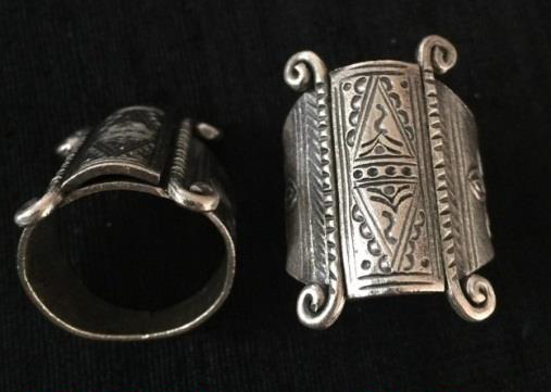 Thai Karen Hill Tribe Silver Ring RR364