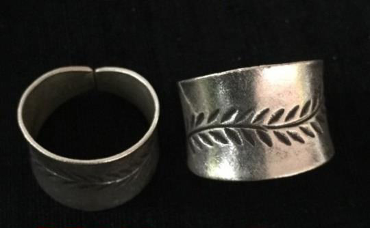 Thai Karen Hill Tribe Silver Ring RR380