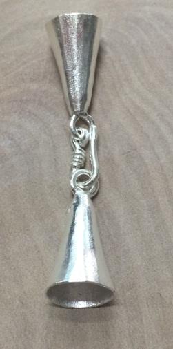Thai Karen Hill Tribe Toggles and Findings Silver TG144 